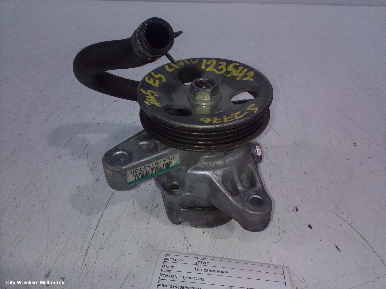 HONDA CIVIC 2005 Steering Pump