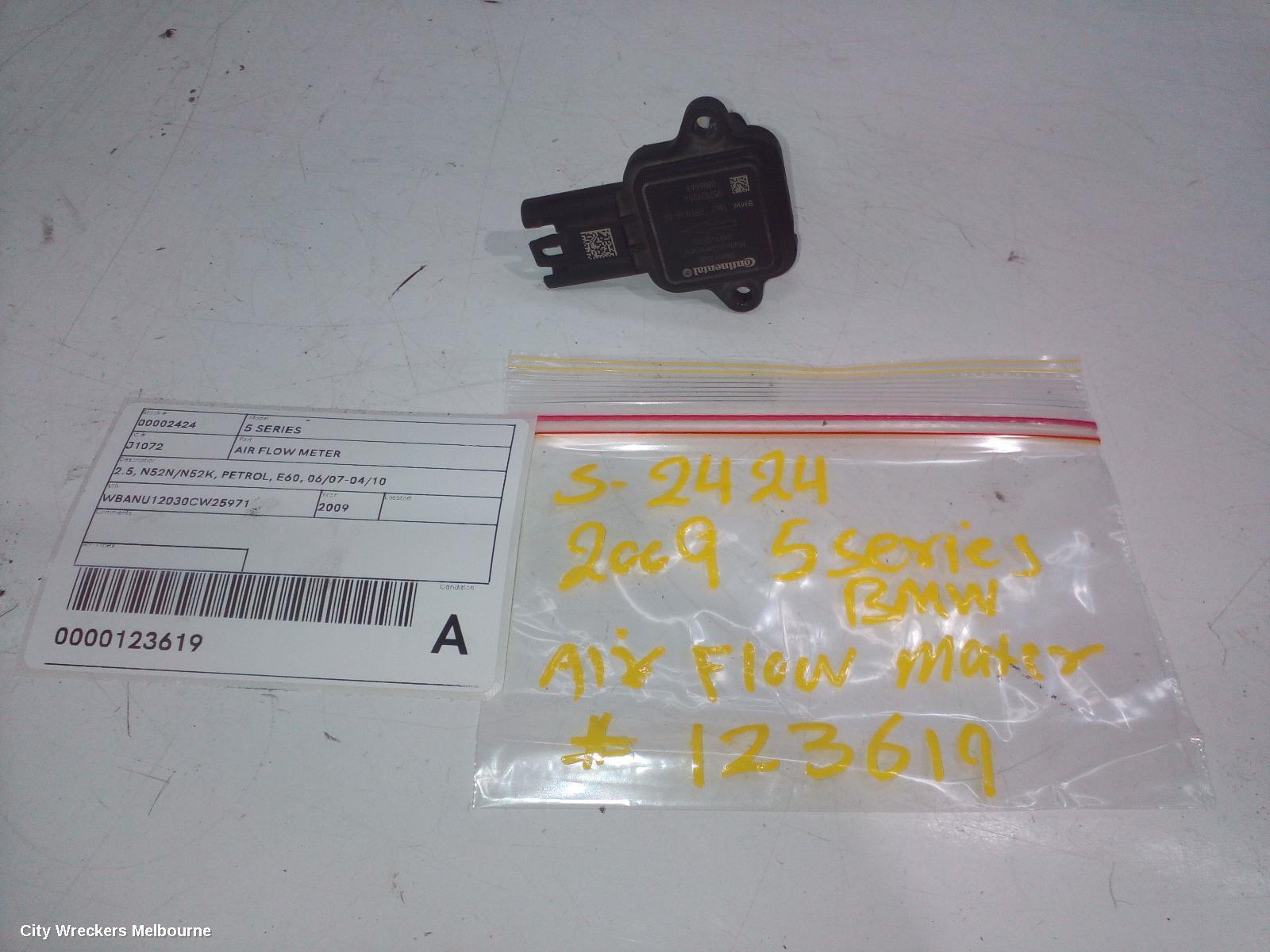 BMW 5 SERIES 2009 Air Flow Meter