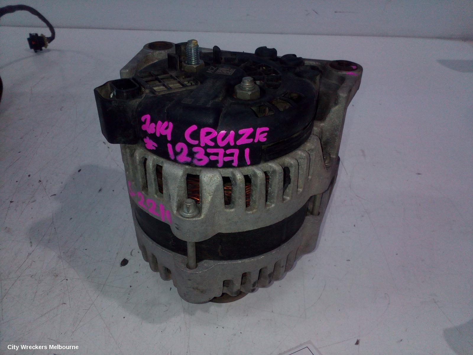 HOLDEN CRUZE 2014 Alternator