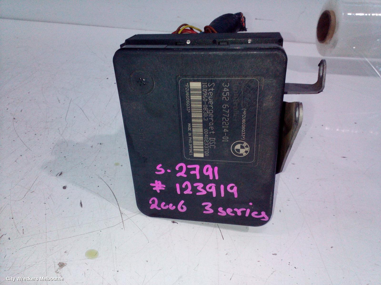 BMW 3 SERIES 2006 Abs Pump/Modulator