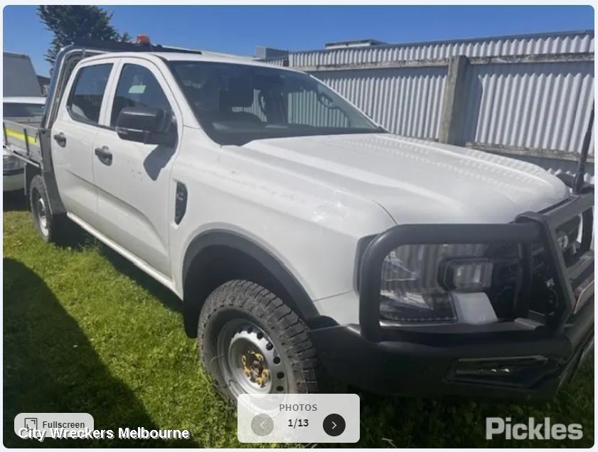 FORD RANGER 2023 Ute Back