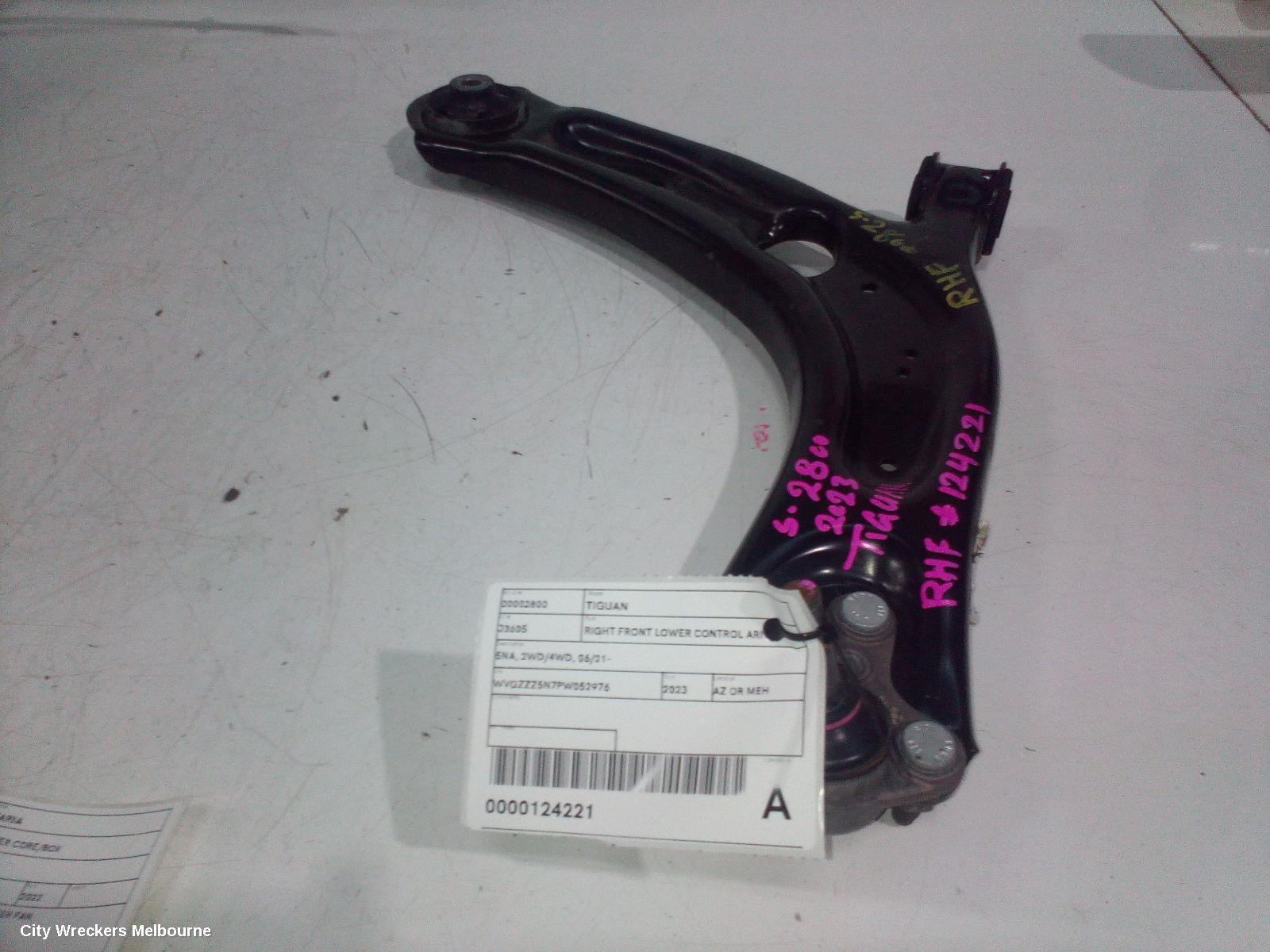 VOLKSWAGEN TIGUAN 2023 Right Front Lower Control Arm