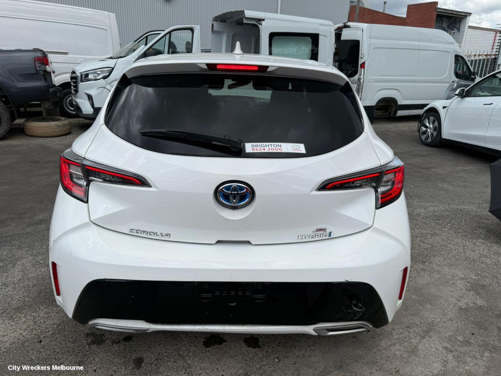 TOYOTA COROLLA 2019 Bootlid/Tailgate