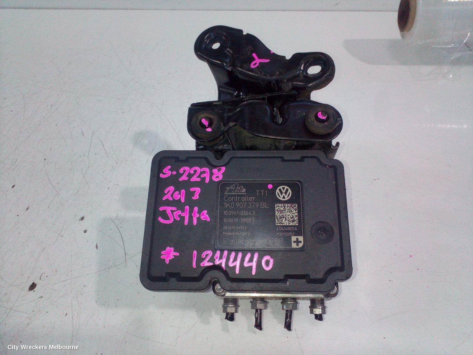 VOLKSWAGEN JETTA 2013 Abs Pump/Modulator