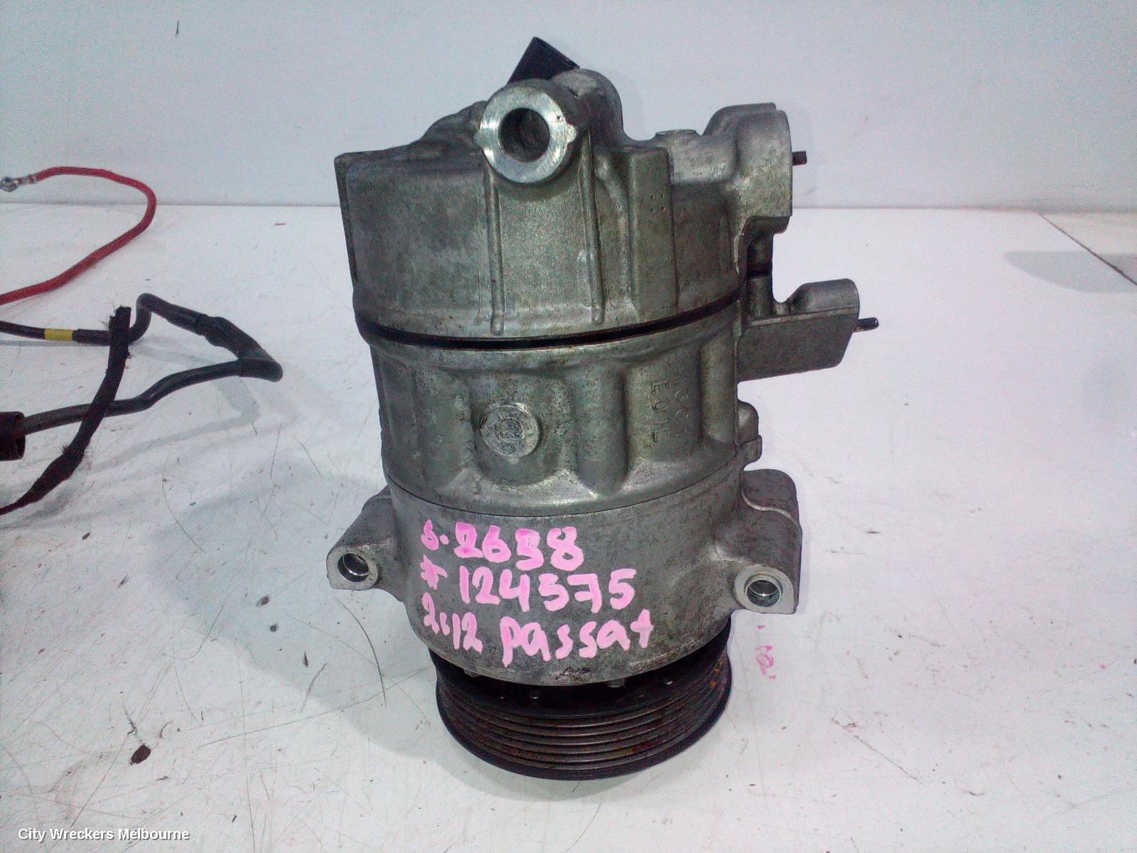 VOLKSWAGEN PASSAT 2012 A/C Compressor