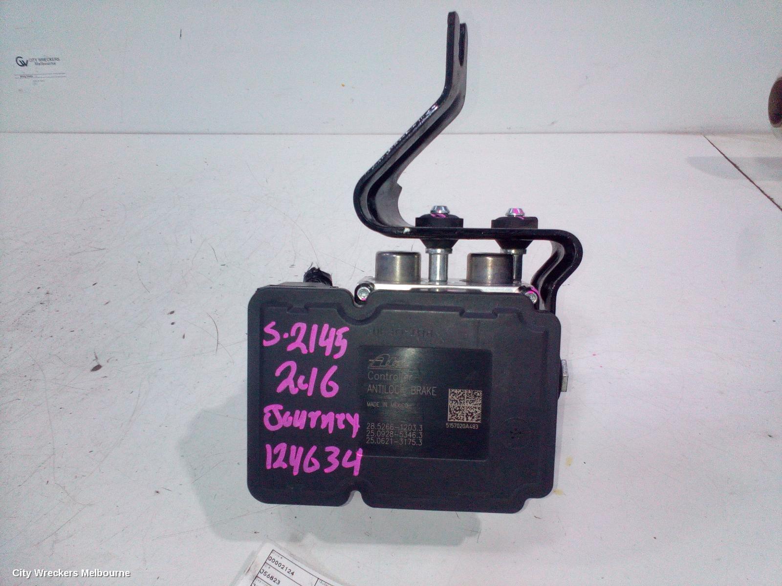 DODGE JOURNEY 2016 Abs Pump/Modulator