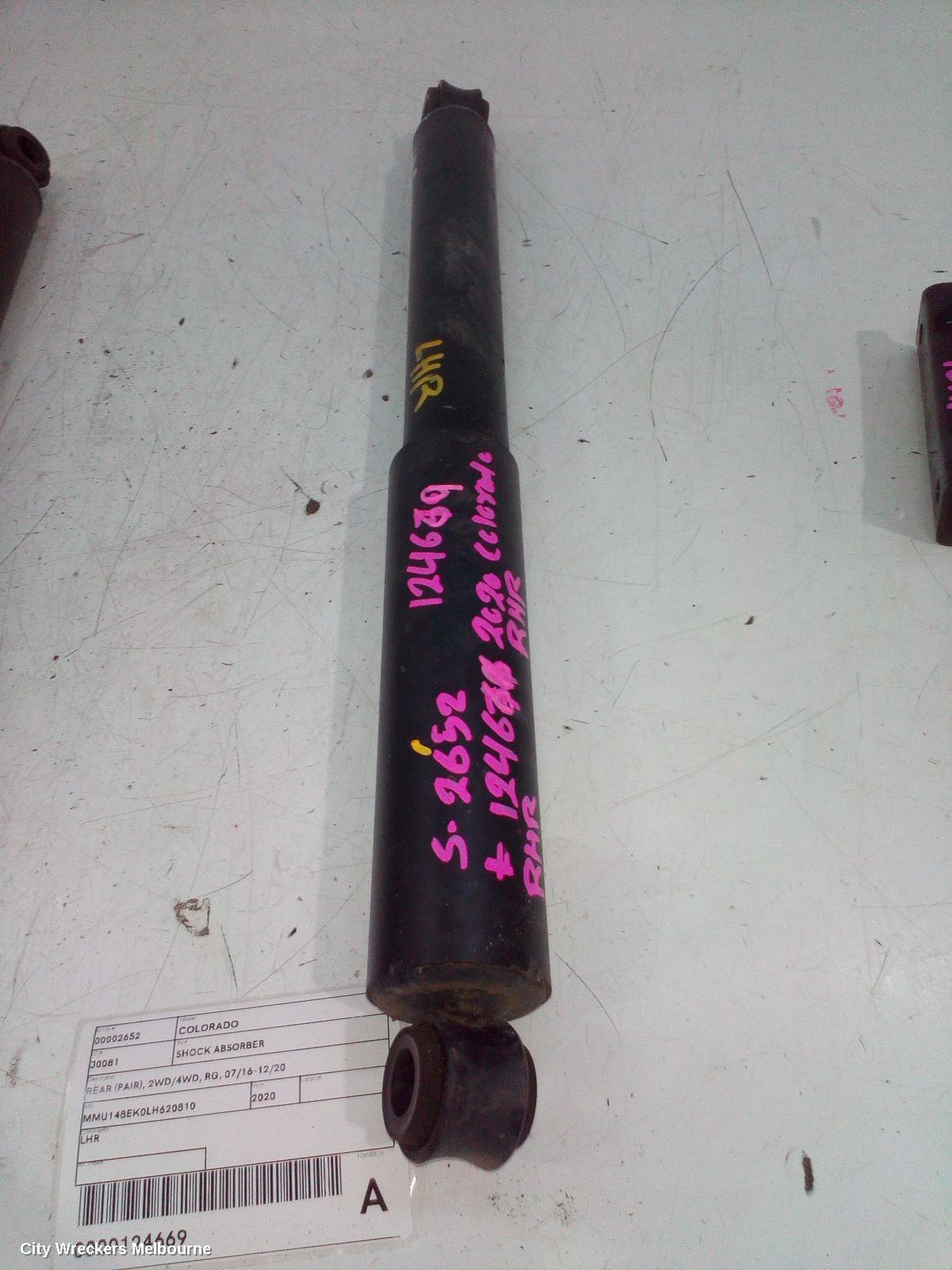 HOLDEN COLORADO 2020 Shock Absorber