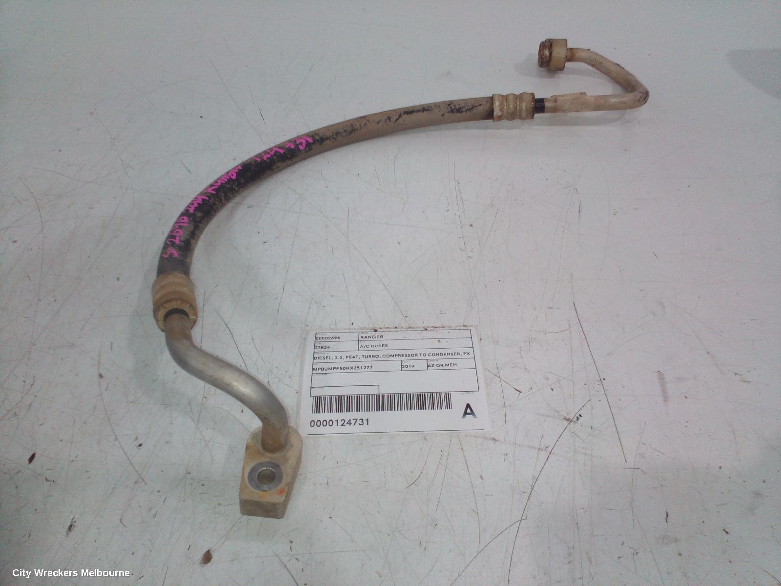 FORD RANGER 2019 A/C Hoses