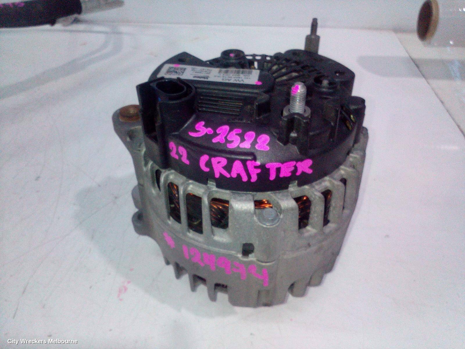 VOLKSWAGEN CRAFTER 2020 Alternator