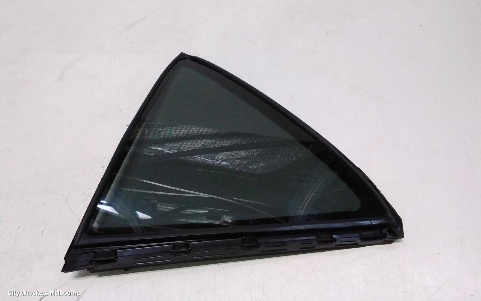 TOYOTA COROLLA 2020 Left Rear 1/4 Door Glass