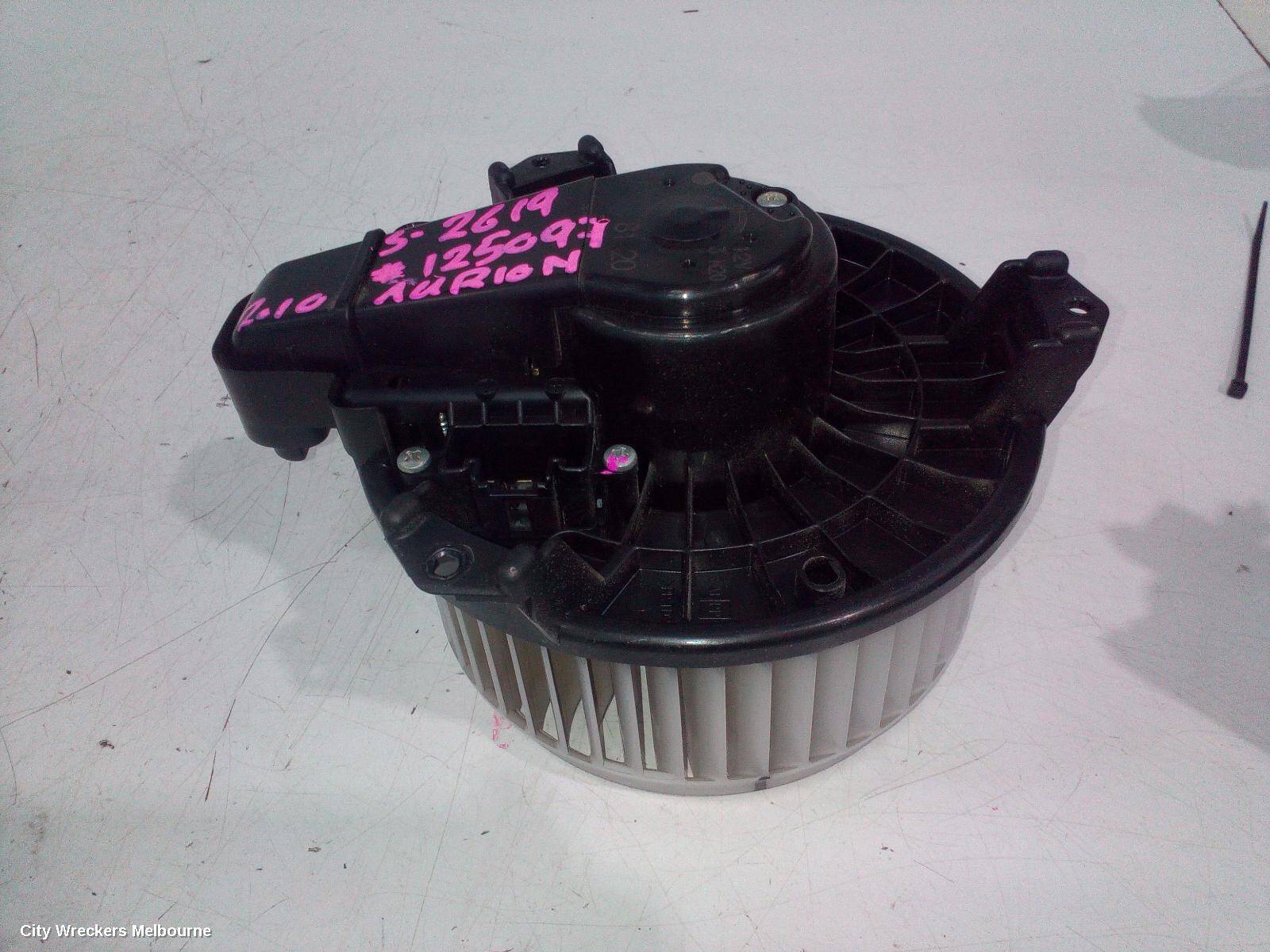 TOYOTA AURION 2010 Heater Fan Motor