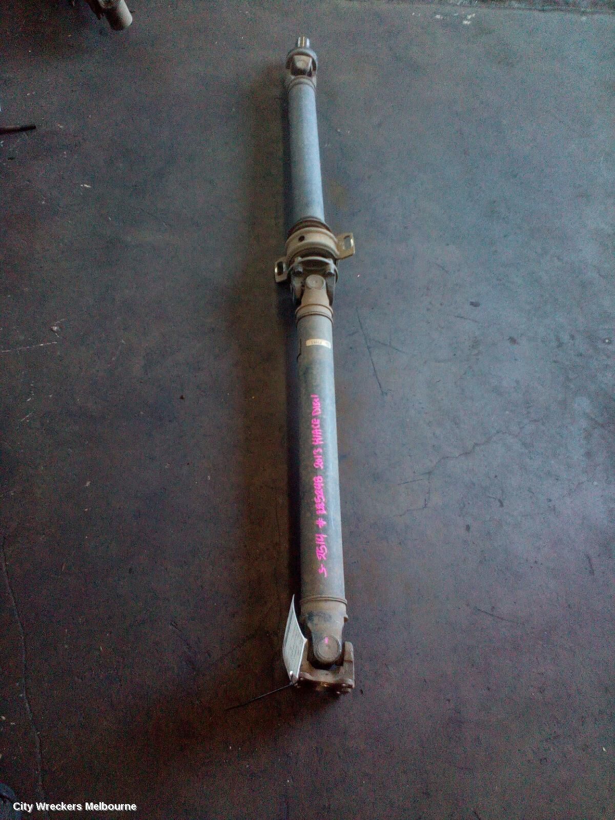 TOYOTA HIACE 2013 Rear Drive Shaft