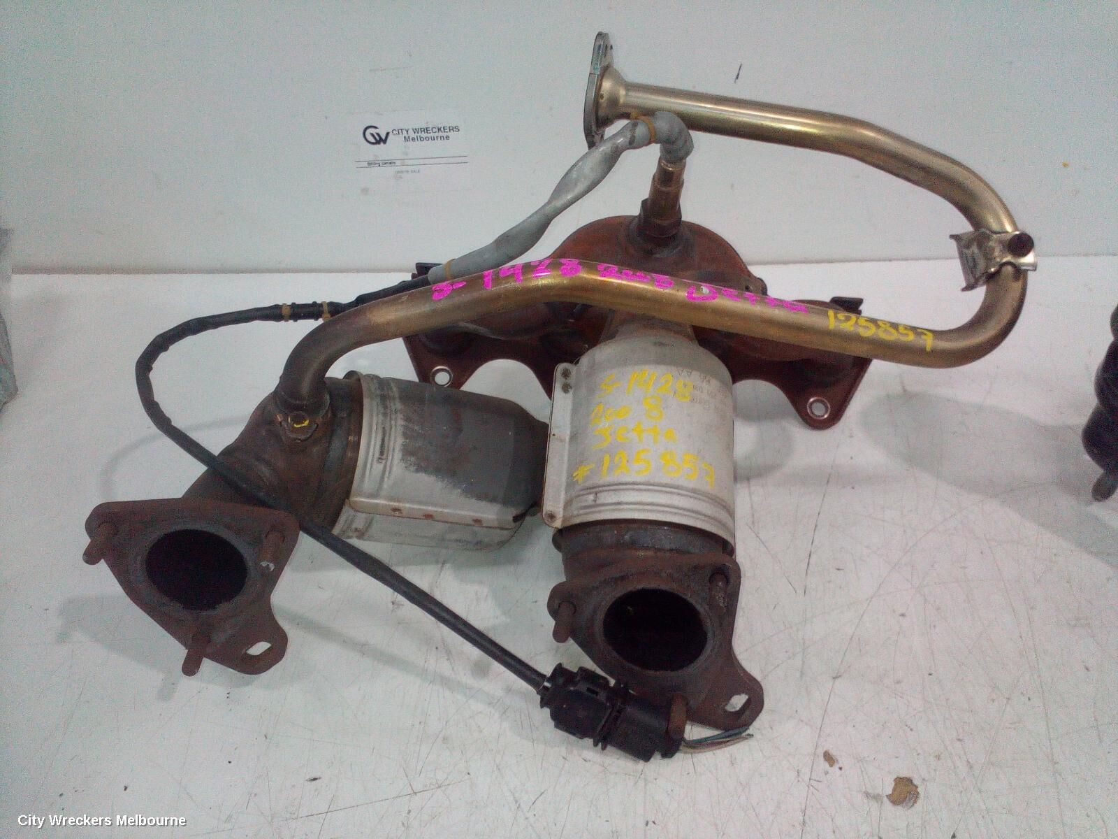 VOLKSWAGEN JETTA 2008 Catalytic Converter