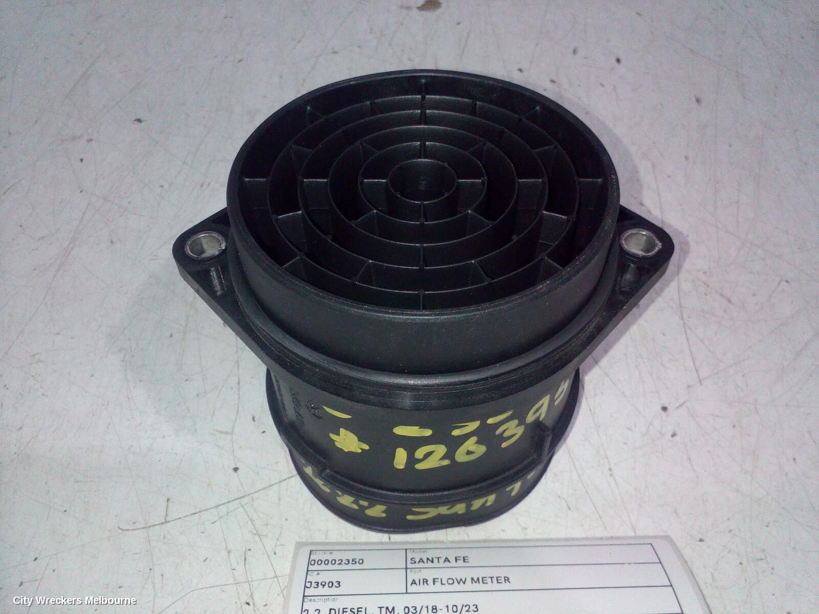 HYUNDAI SANTA FE 2022 Air Flow Meter