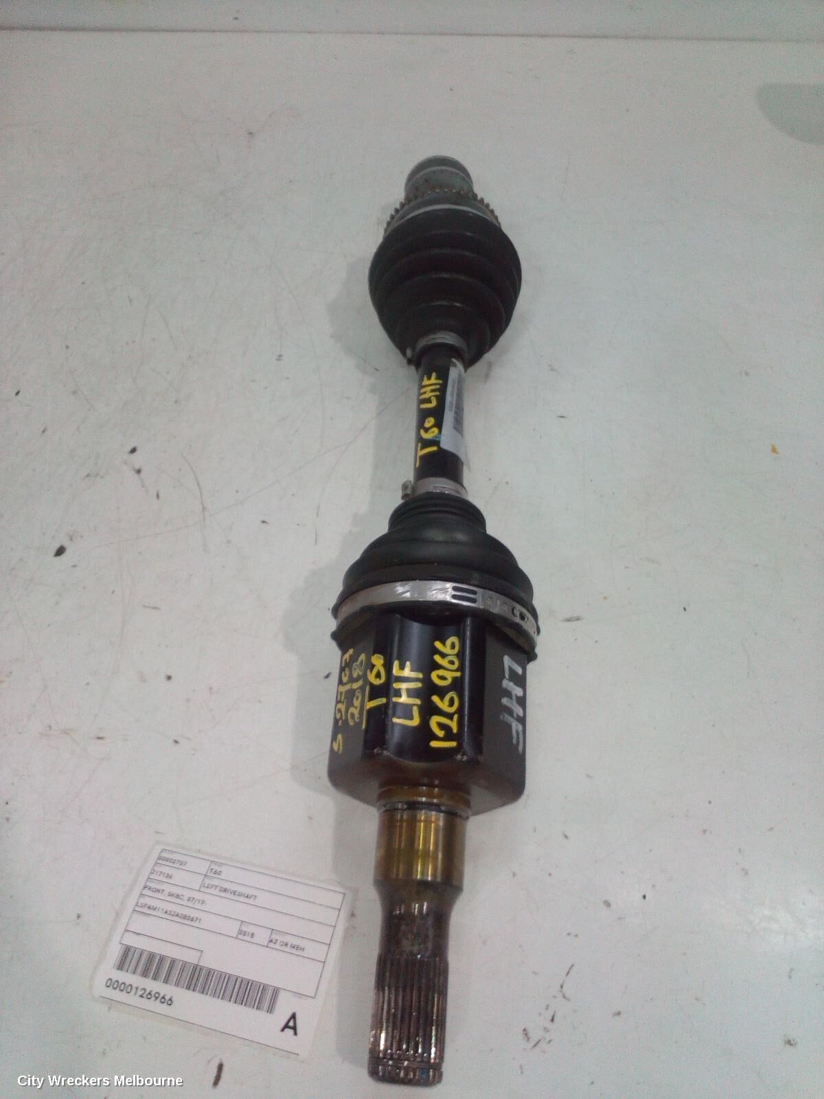 LDV T60 2018 Left Driveshaft