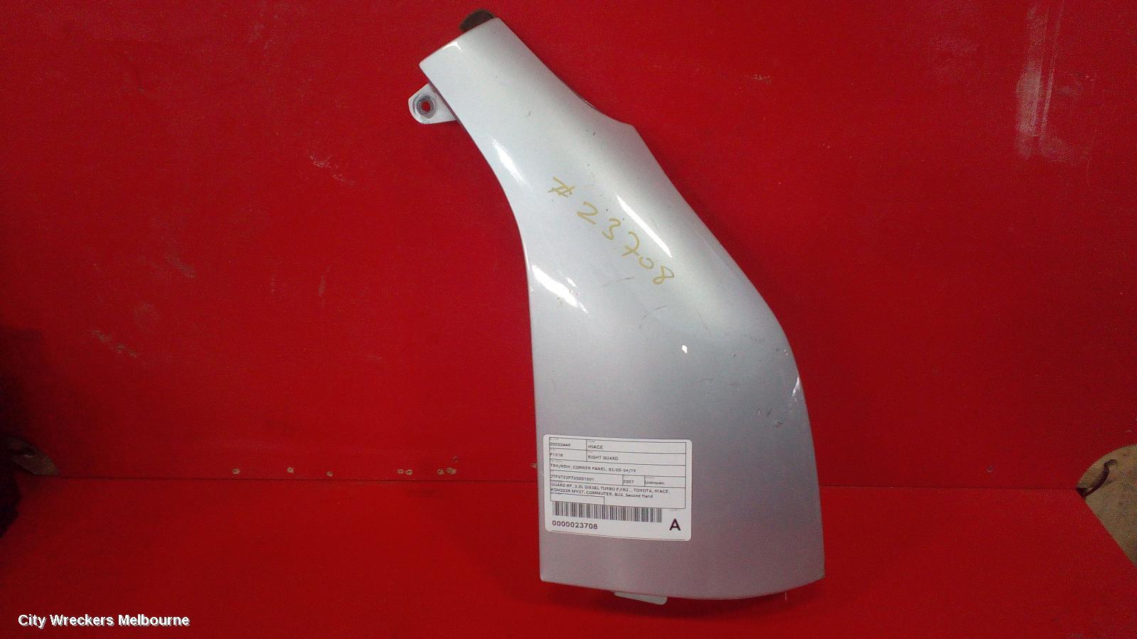 TOYOTA HIACE 2007 Right Guard