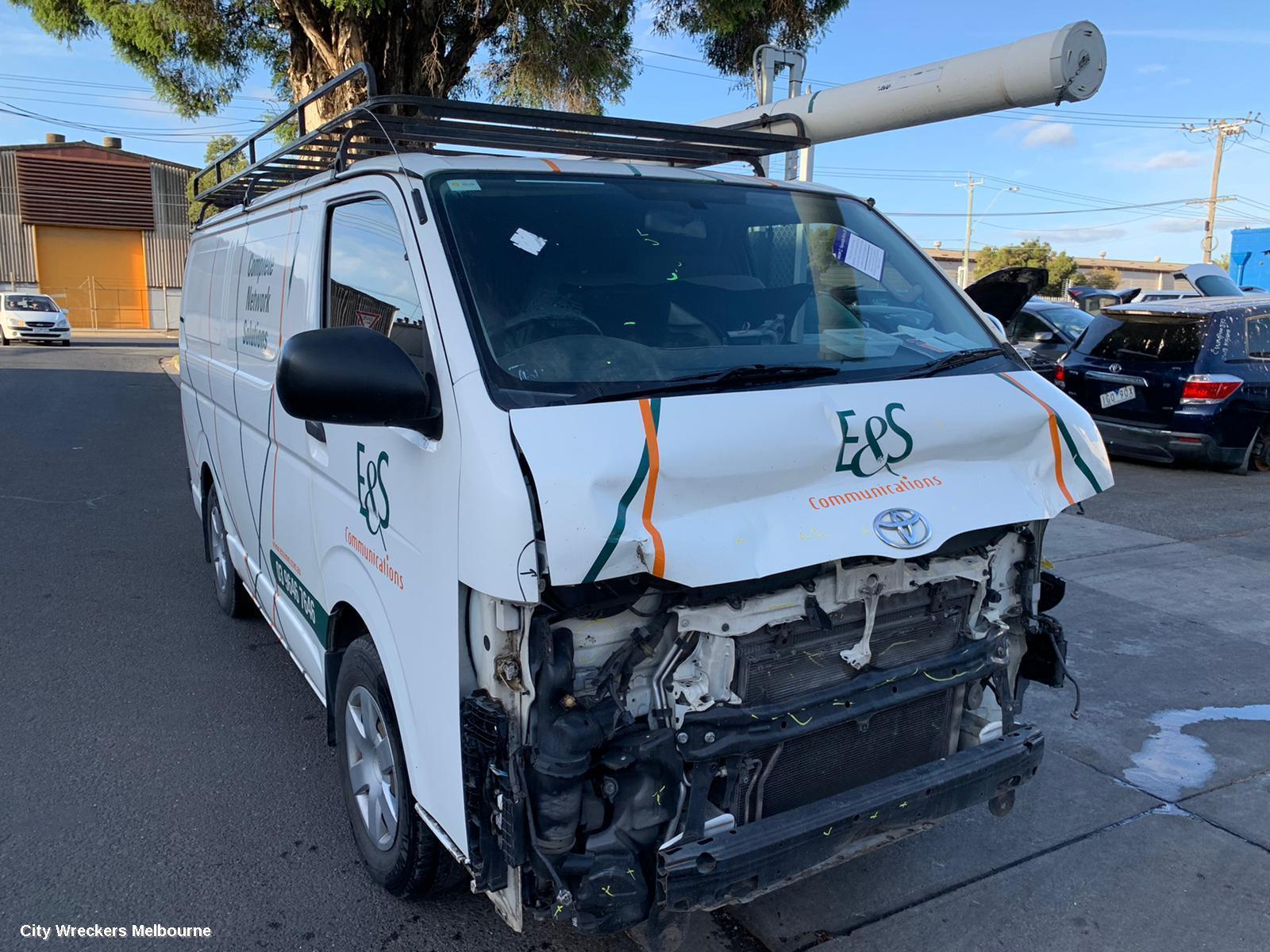 TOYOTA HIACE 2008 Rear Bumper