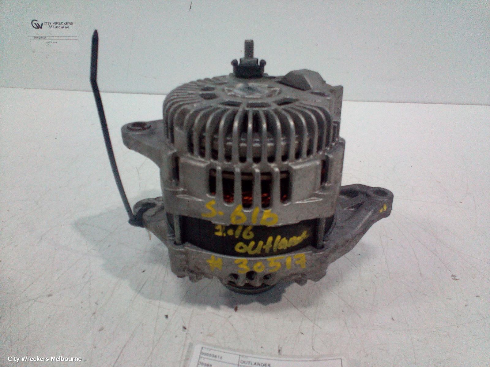 MITSUBISHI OUTLANDER 2016 Alternator