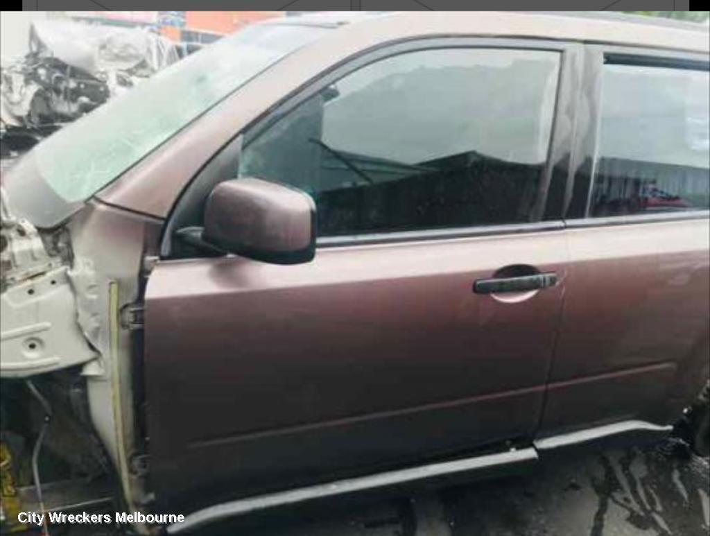 NISSAN XTRAIL 2009 Left Rear Door/Sliding