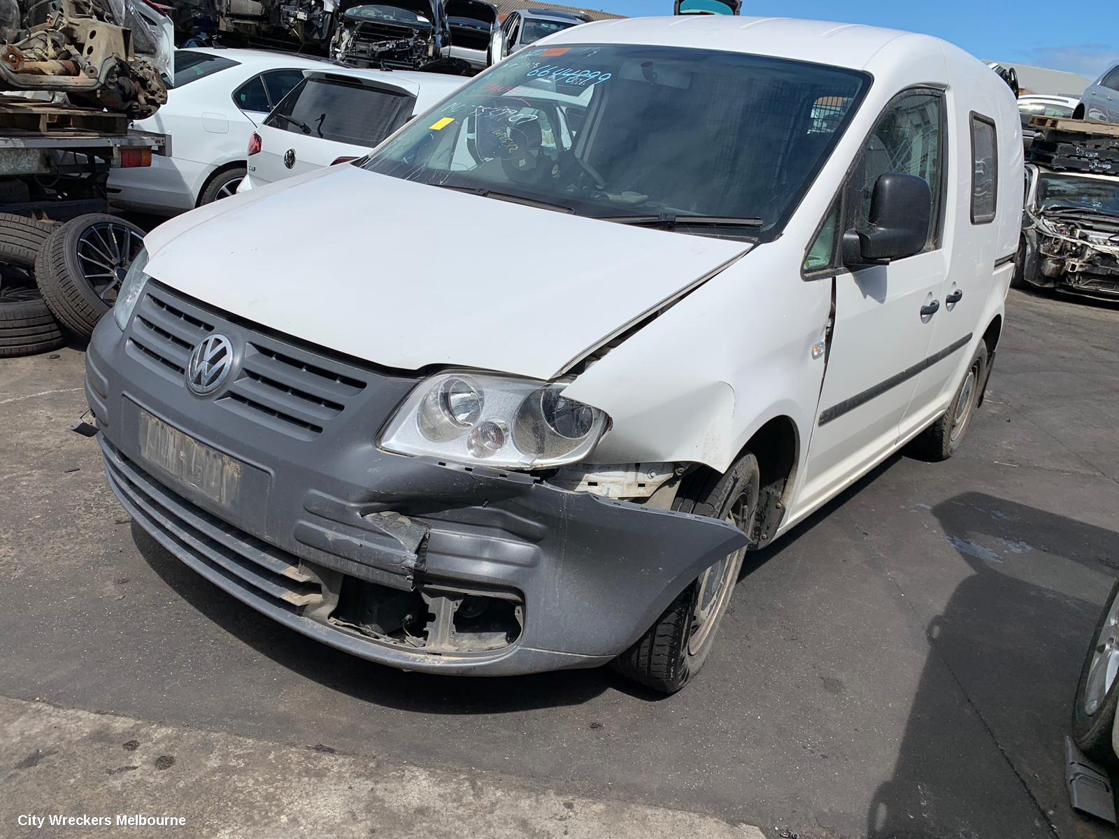 VOLKSWAGEN CADDY 2006 Rear Bumper