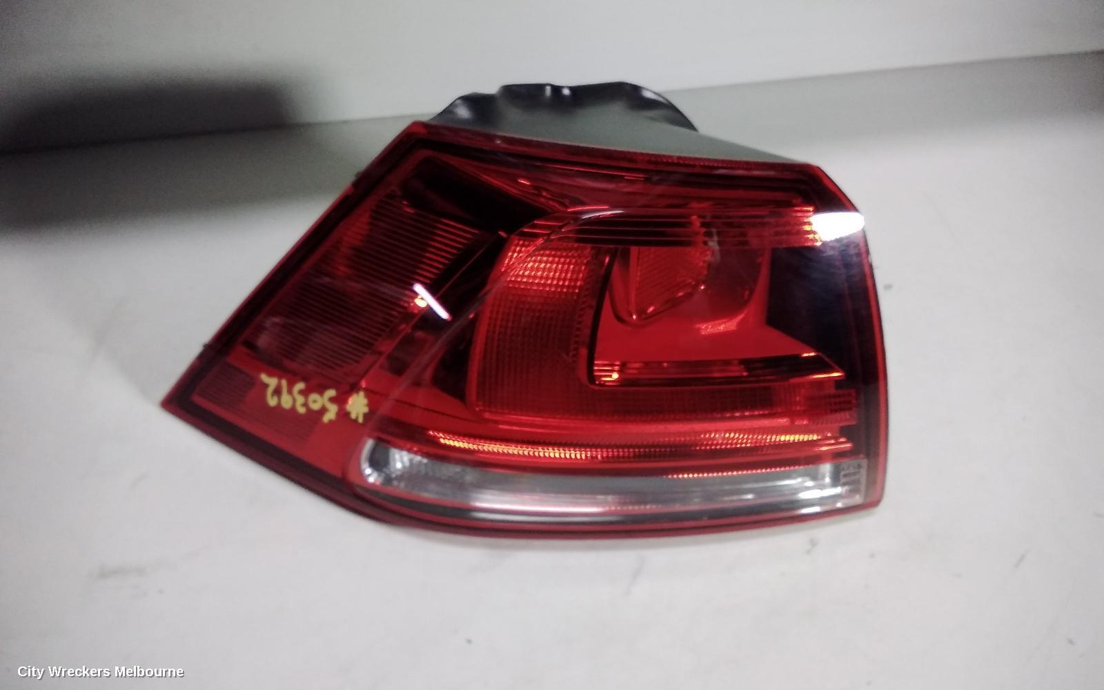 VOLKSWAGEN GOLF 2015 Left Taillight