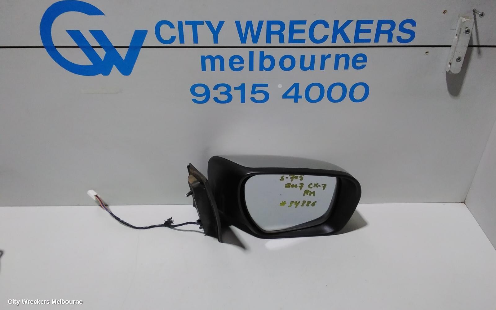 MAZDA CX7 2007 Right Door Mirror