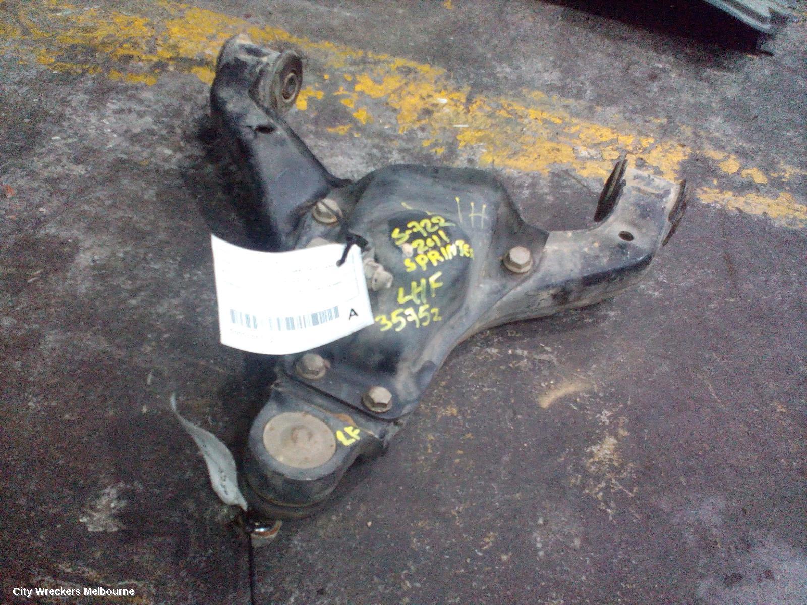 MERCEDES SPRINTER 2011 Left Front Lower Control Arm