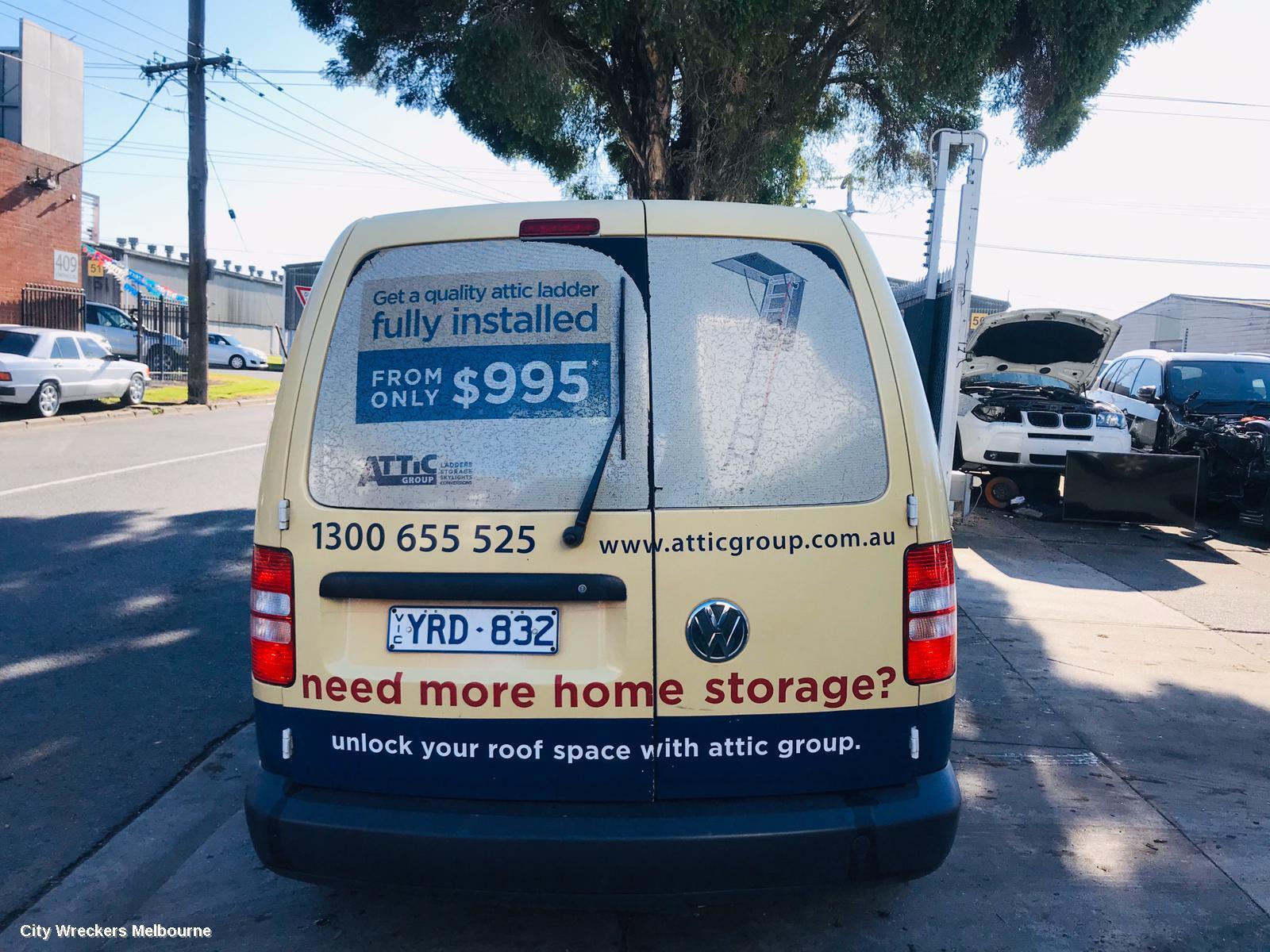 VOLKSWAGEN CADDY 2011 Left Rear Door/Sliding