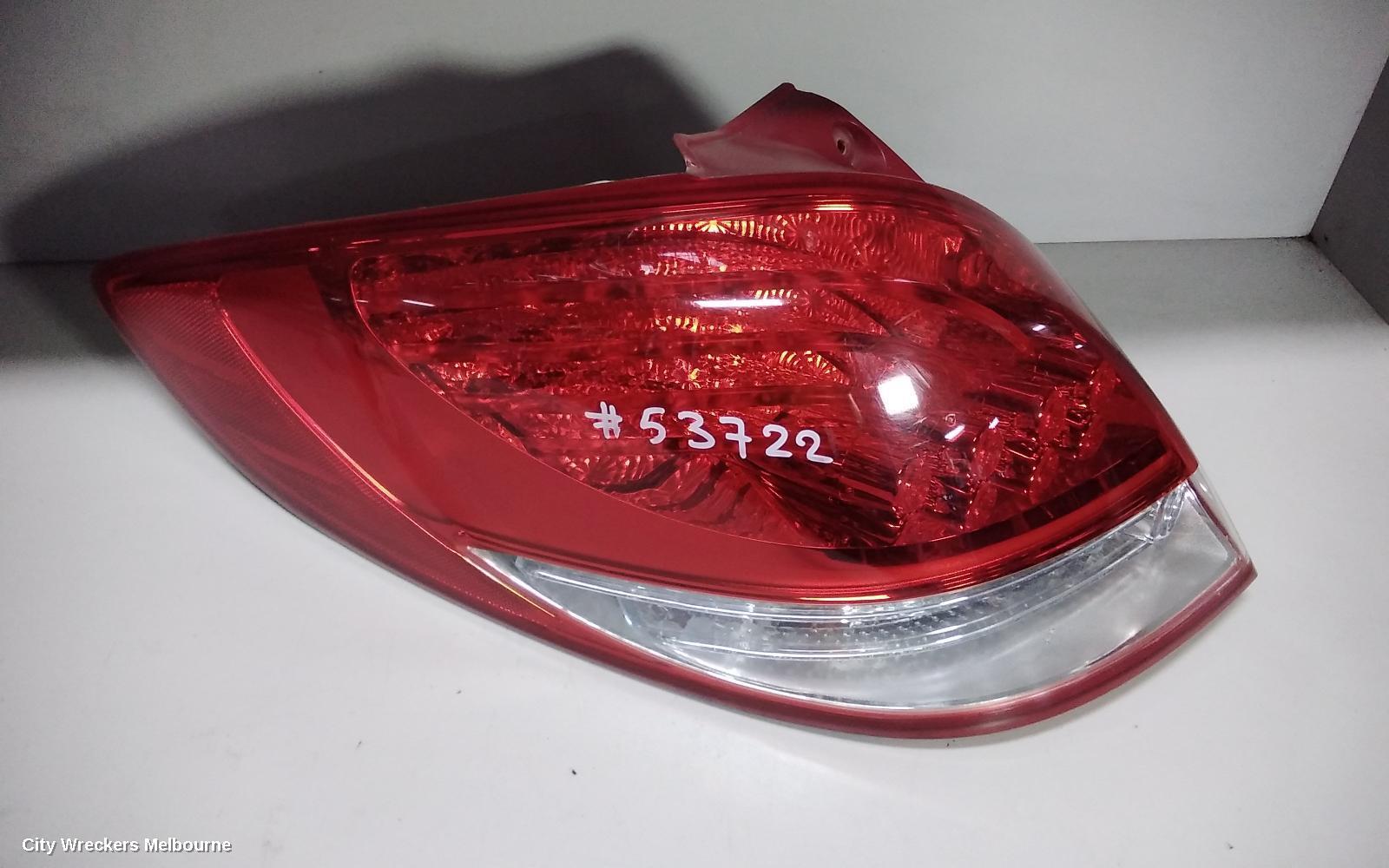 HYUNDAI VELOSTER 2012 Left Taillight