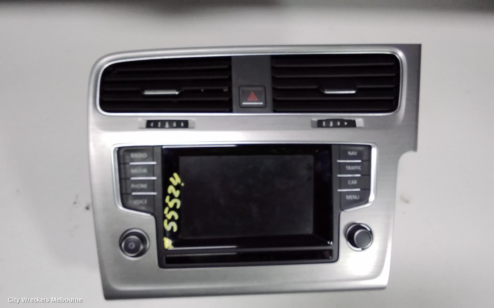 VOLKSWAGEN GOLF 2015 Radio/Cd/Dvd/Sat/Tv