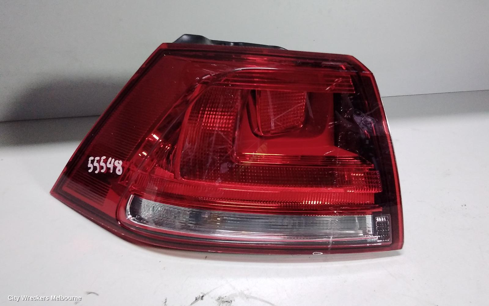 VOLKSWAGEN GOLF 2015 Left Taillight