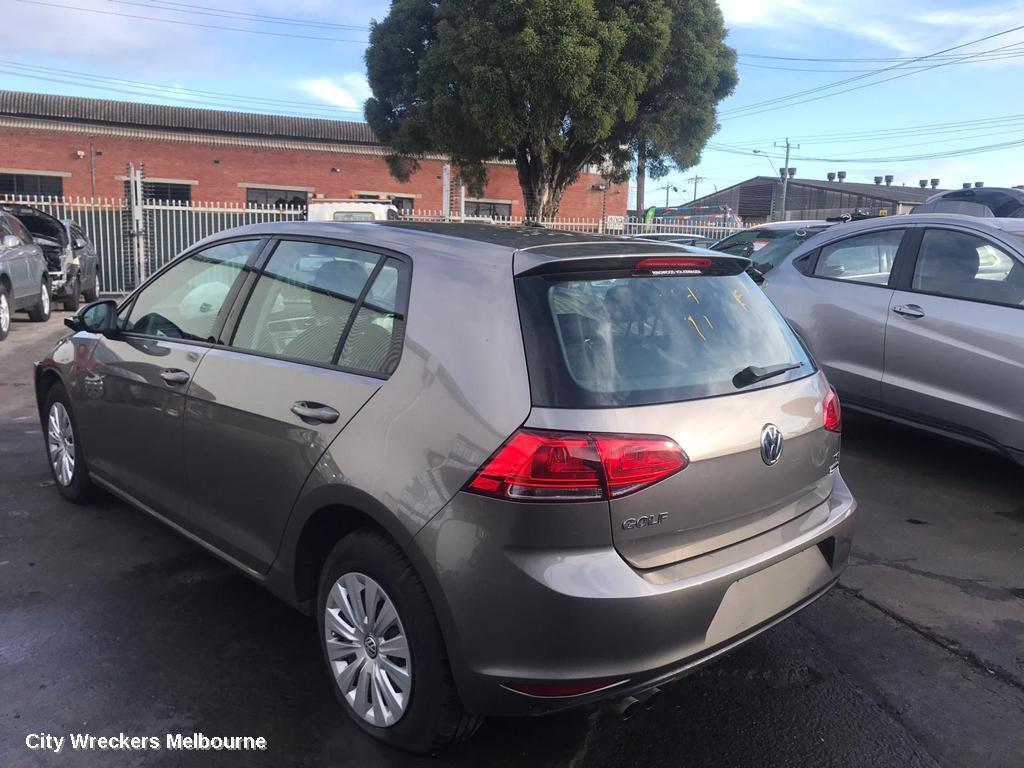 VOLKSWAGEN GOLF 2016 Left Rear Door/Sliding