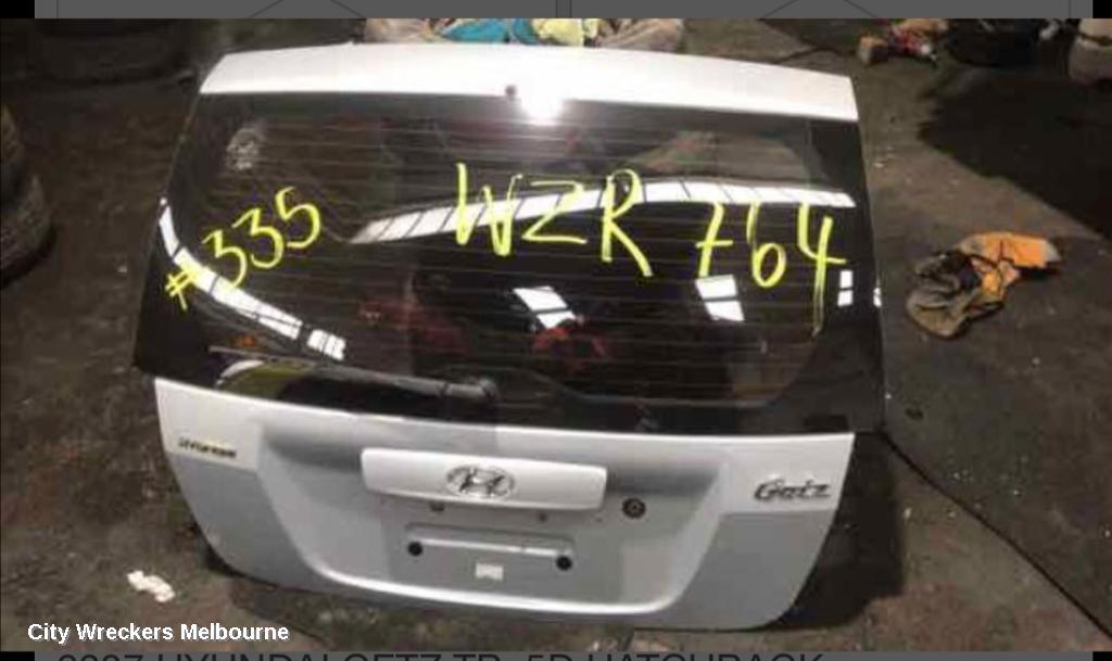 HYUNDAI GETZ 2007 Bootlid/Tailgate