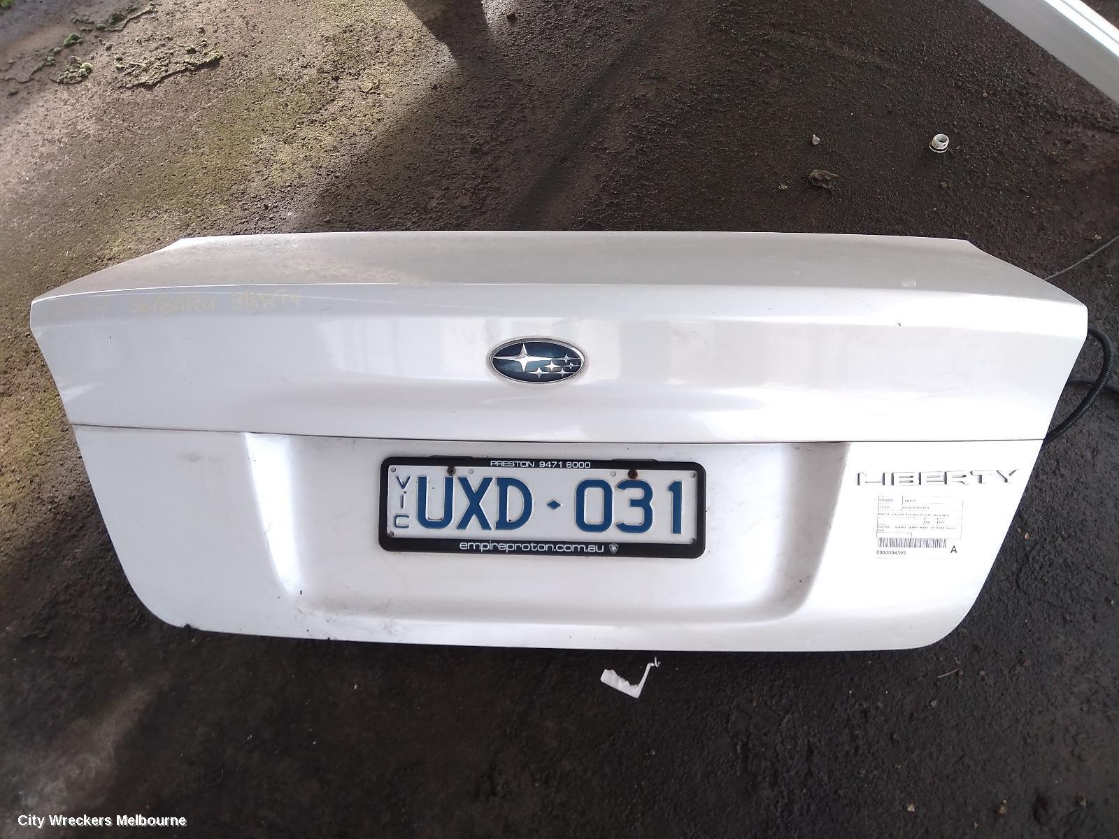 SUBARU LIBERTY 2007 Bootlid/Tailgate