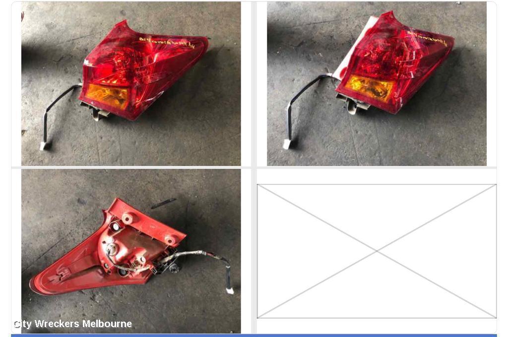 TOYOTA COROLLA 2014 Right Taillight