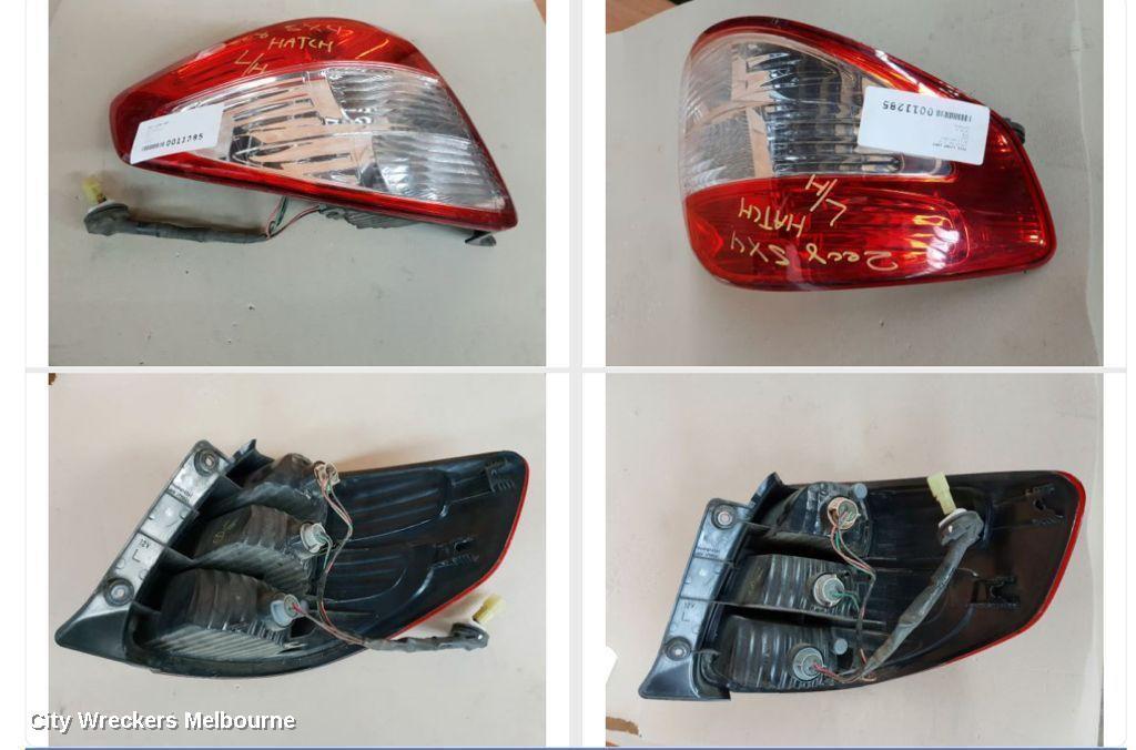 SUZUKI SX4 2008 Left Taillight