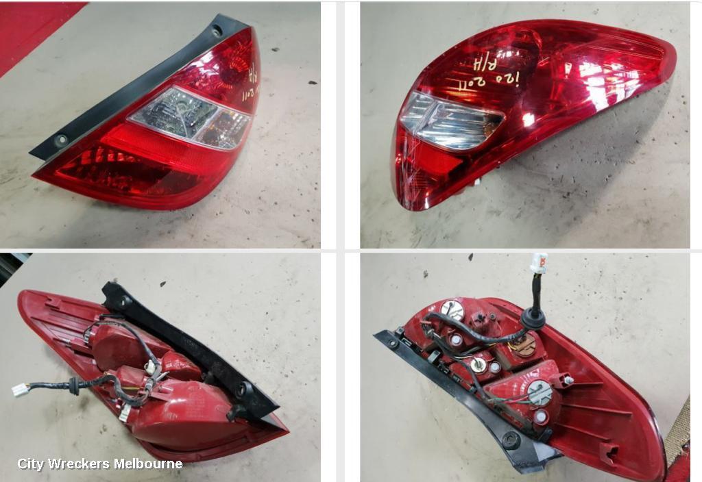 HYUNDAI I20 2010 Right Taillight