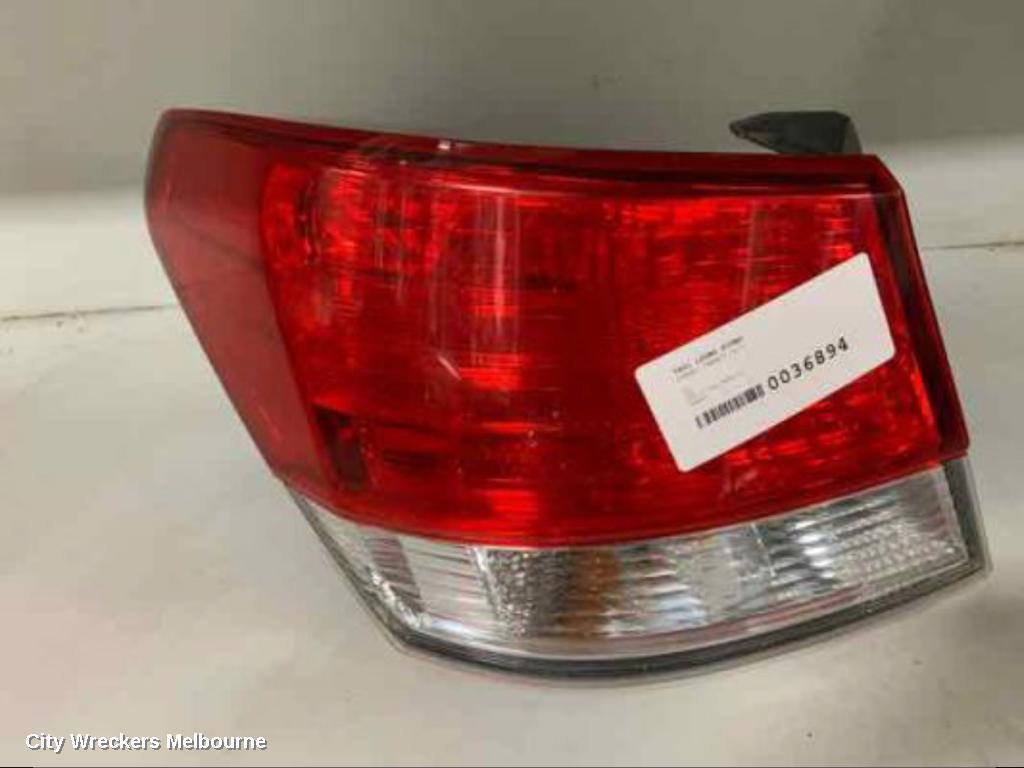 SUBARU LIBERTY 2011 Right Taillight