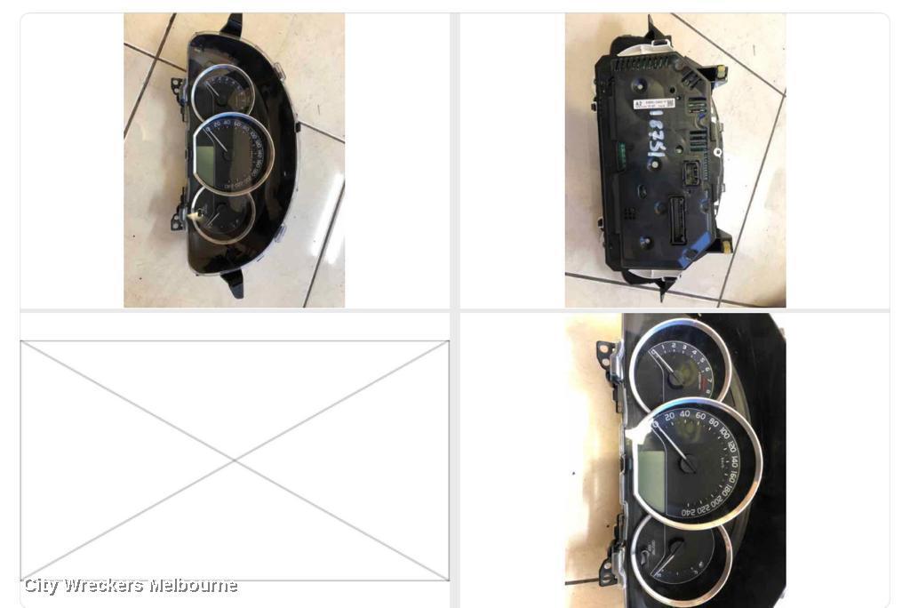 TOYOTA COROLLA 2016 Instrument Cluster