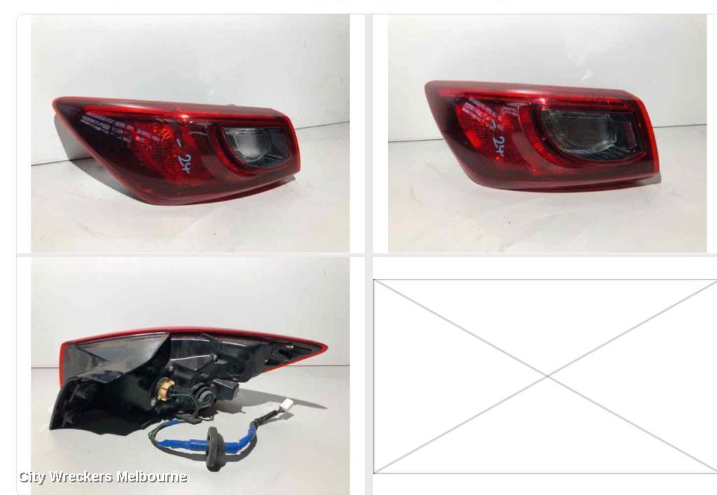 MAZDA CX3 2016 Left Taillight