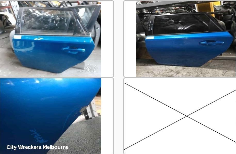 TOYOTA COROLLA 2016 Left Rear Door/Sliding