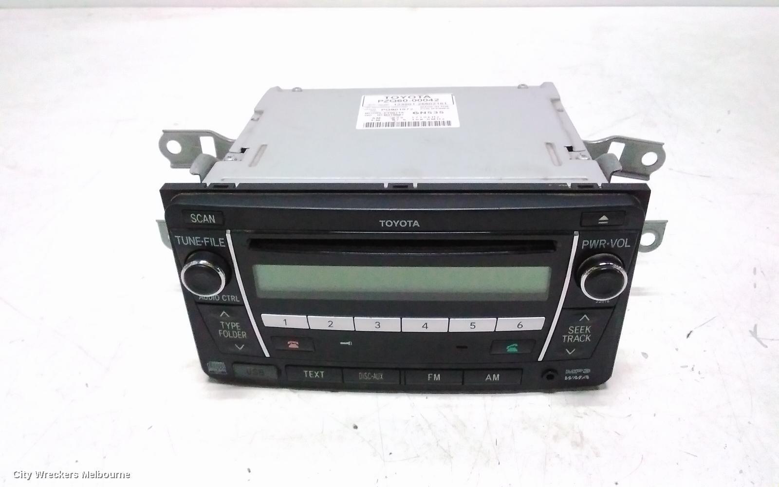 TOYOTA RAV4 2009 Radio/Cd/Dvd/Sat/Tv