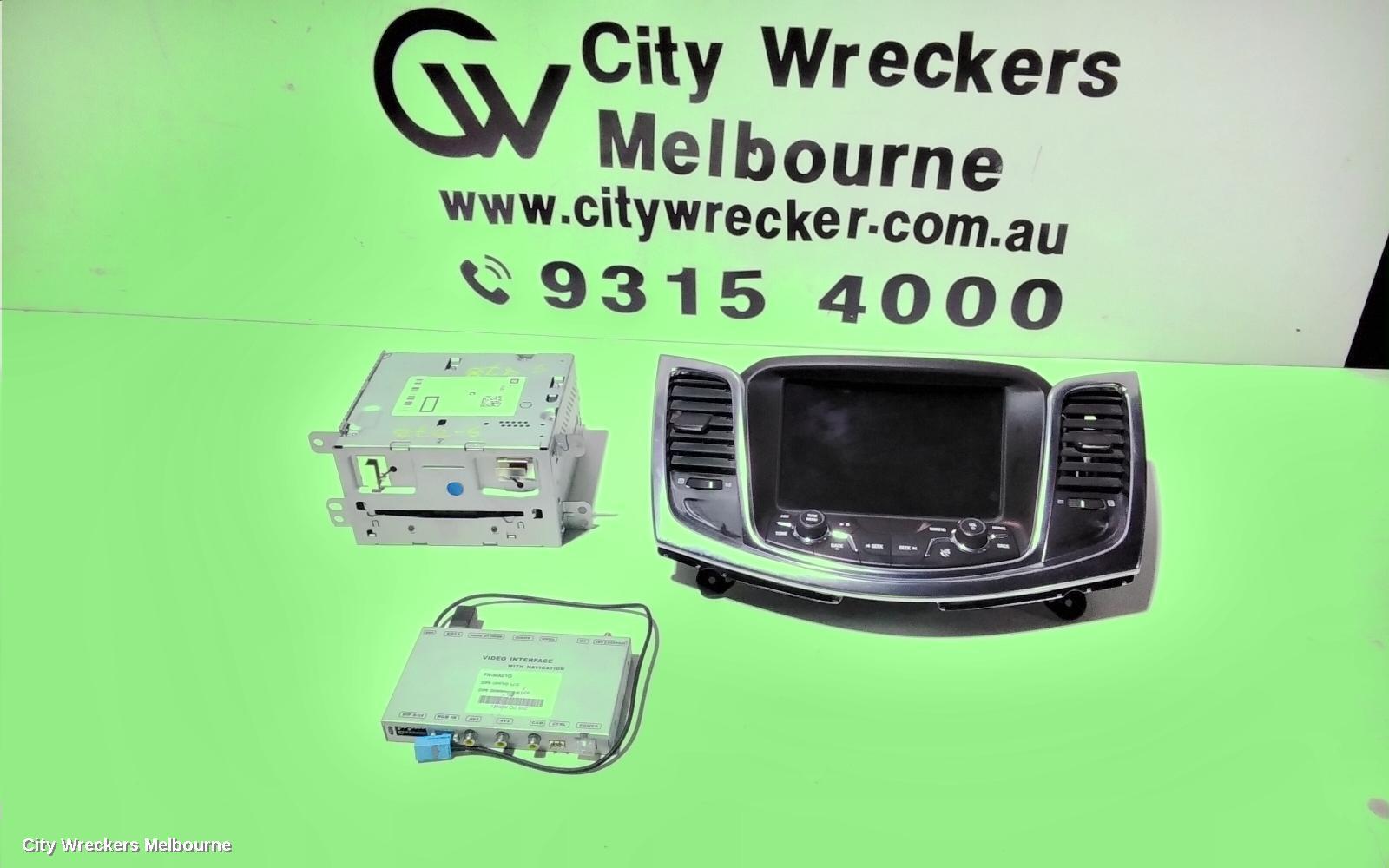 HOLDEN COMMODORE 2013 Radio/Cd/Dvd/Sat/Tv