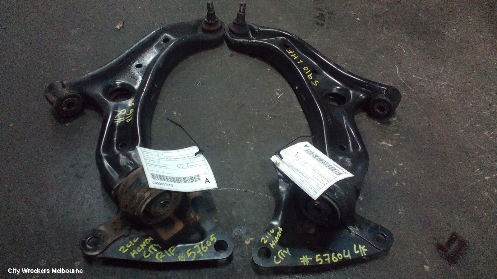 HONDA CITY 2010 Right Front Lower Control Arm