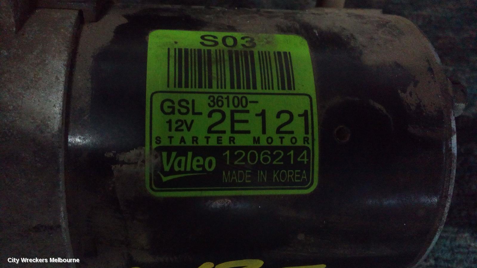 HYUNDAI IX35 2014 Starter