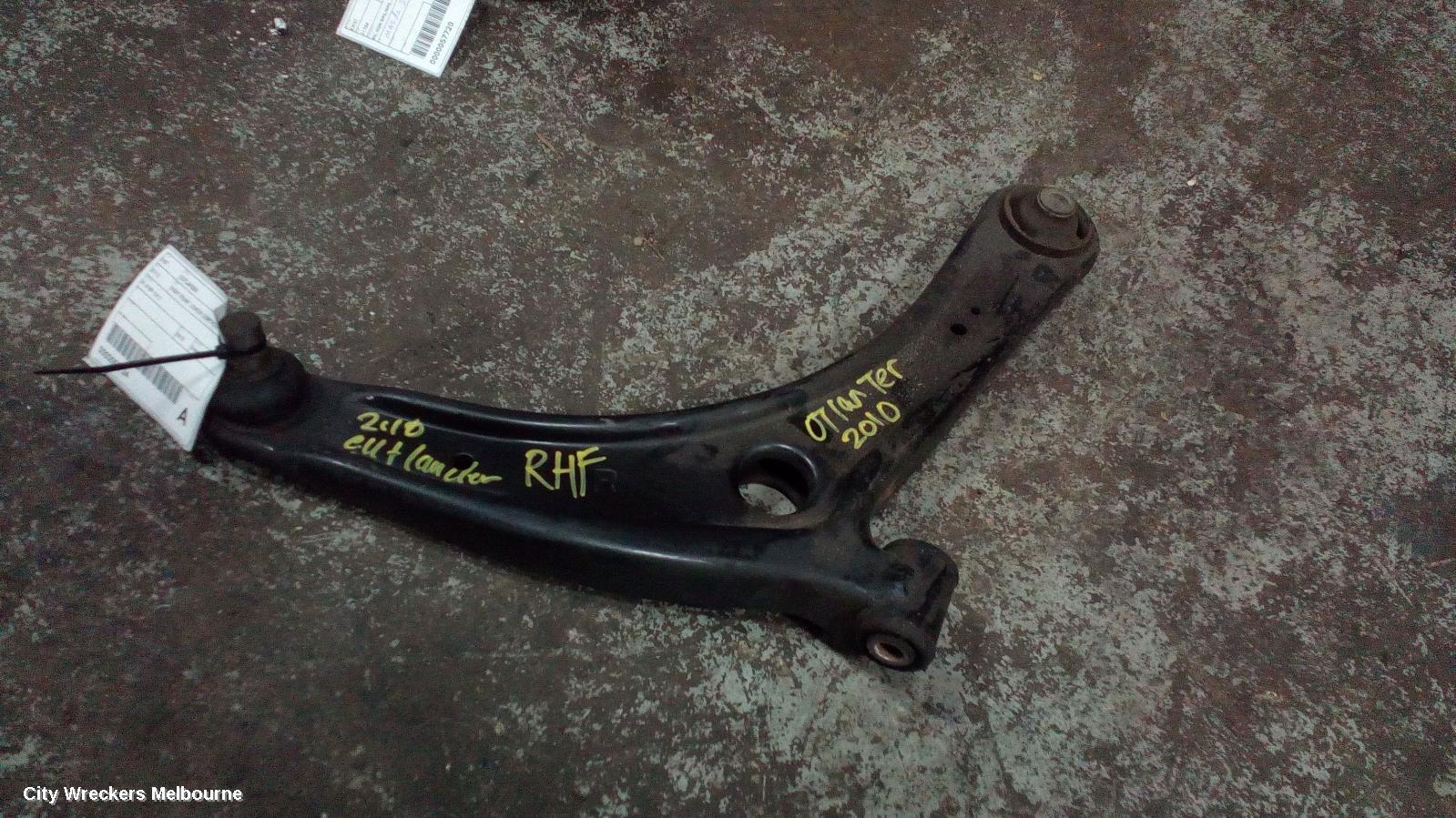 MITSUBISHI OUTLANDER 2010 Right Front Lower Control Arm