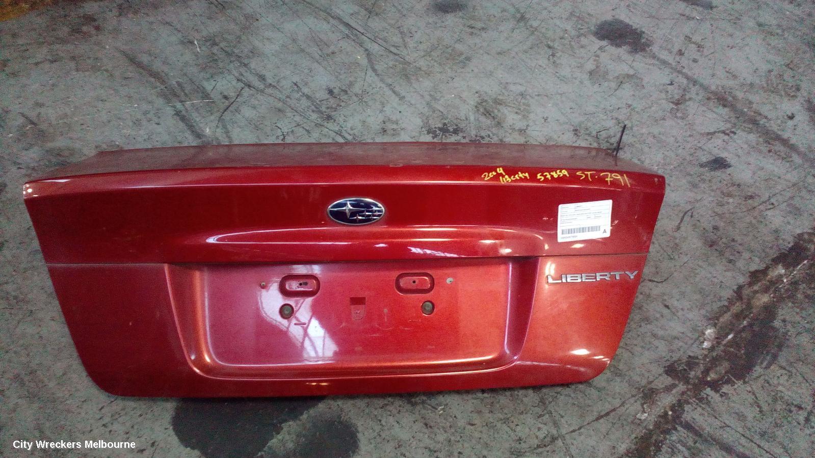 SUBARU LIBERTY 2004 Bootlid/Tailgate