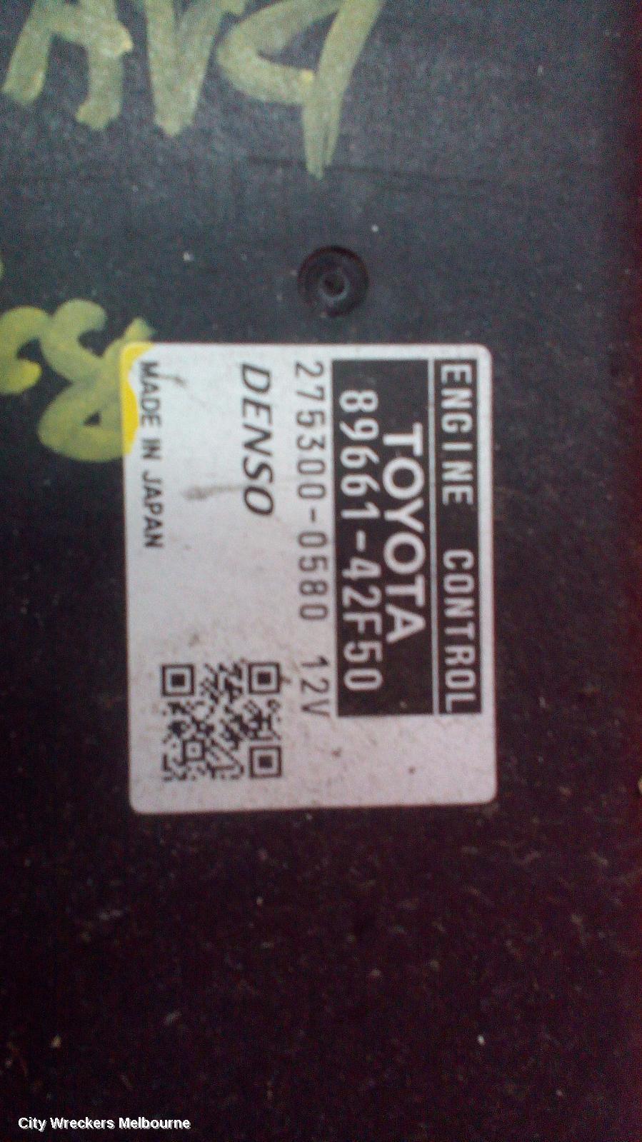 TOYOTA RAV4 2007 Ecu