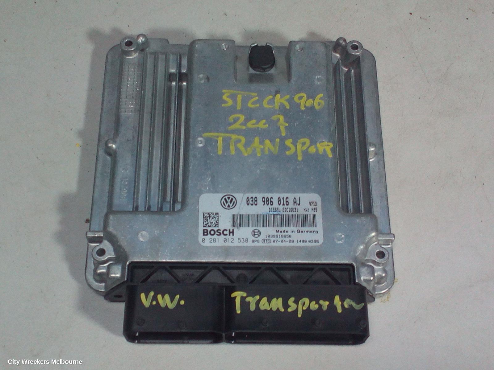 VOLKSWAGEN TRANSPORTER 2007 Ecu