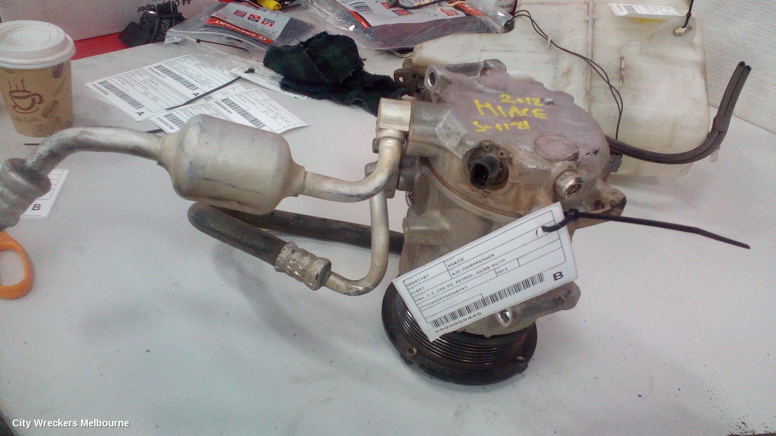 TOYOTA HIACE 2012 A/C Compressor